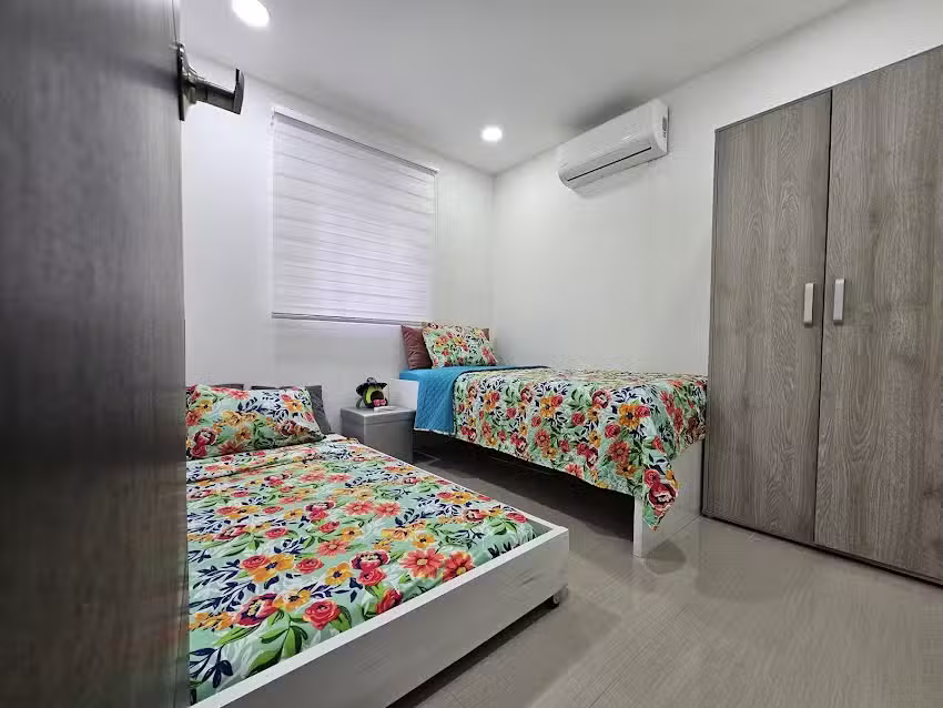 Apartamento Completo de Lujo con Aire Acondicionado