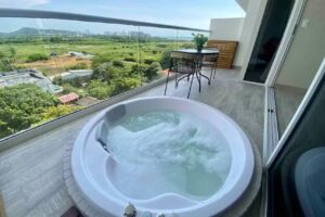 Apto vacacional con jacuzzy