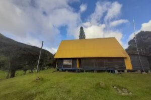 Cabaña Parque Nacional Natural Puracé – Sector alto Caqueta