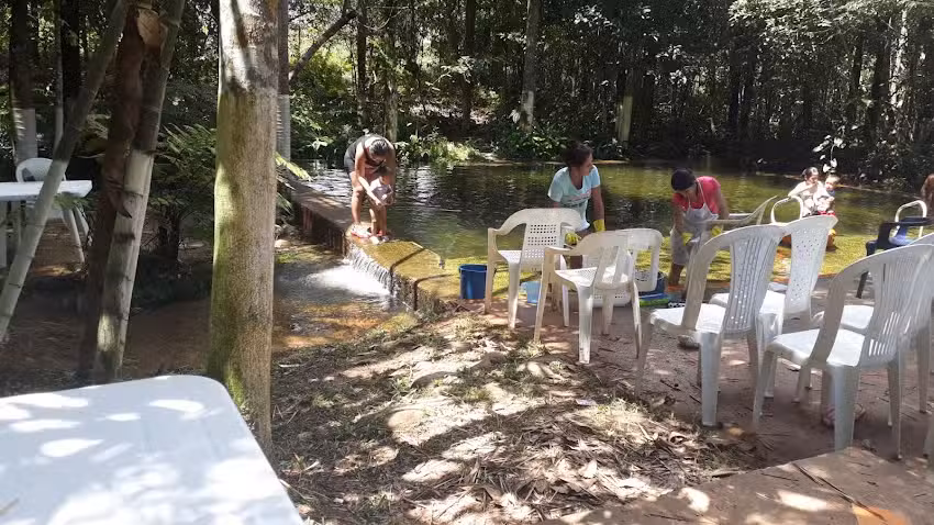 Caba&ntilde;as Y Piscina Natural Salome