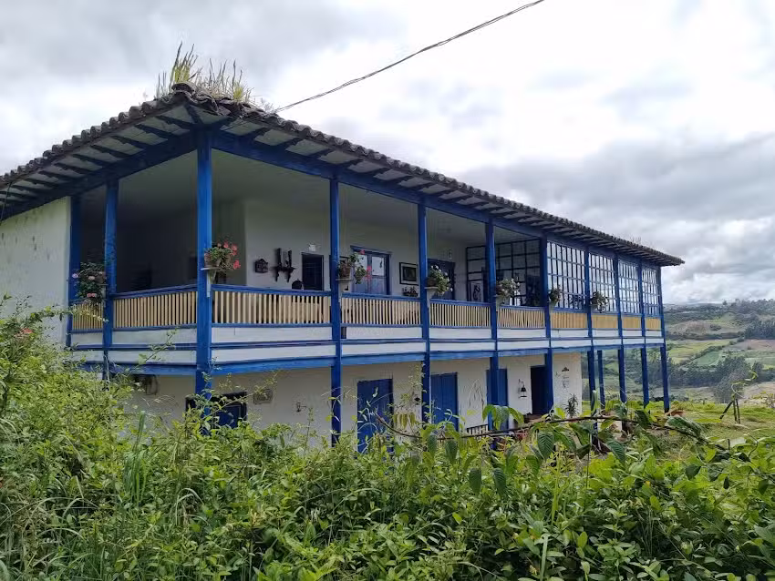 Casa Colonial campestre, Vereda Saguaran, Ipiales, las lajas.