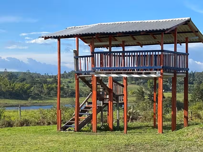 El Mirador Del Lago Caba&ntilde;a-Camping- Restaurante