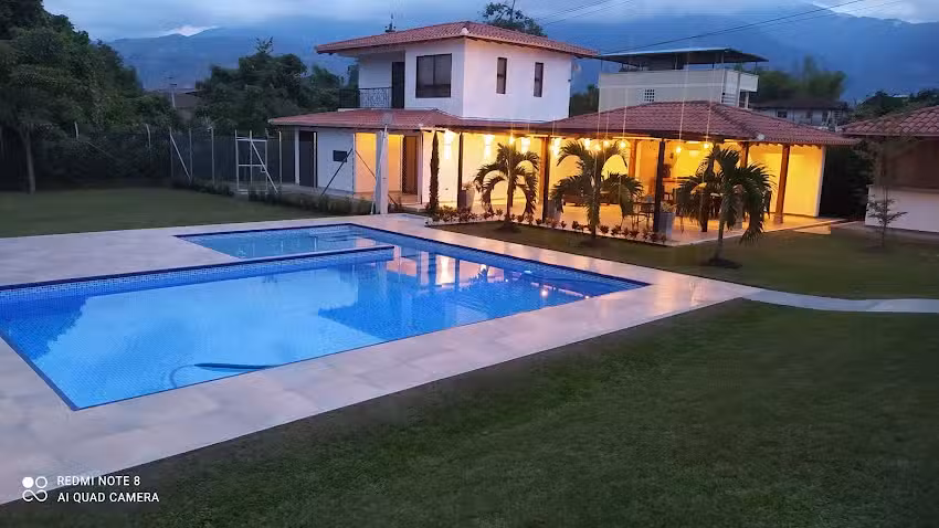Finca acuarela campestre