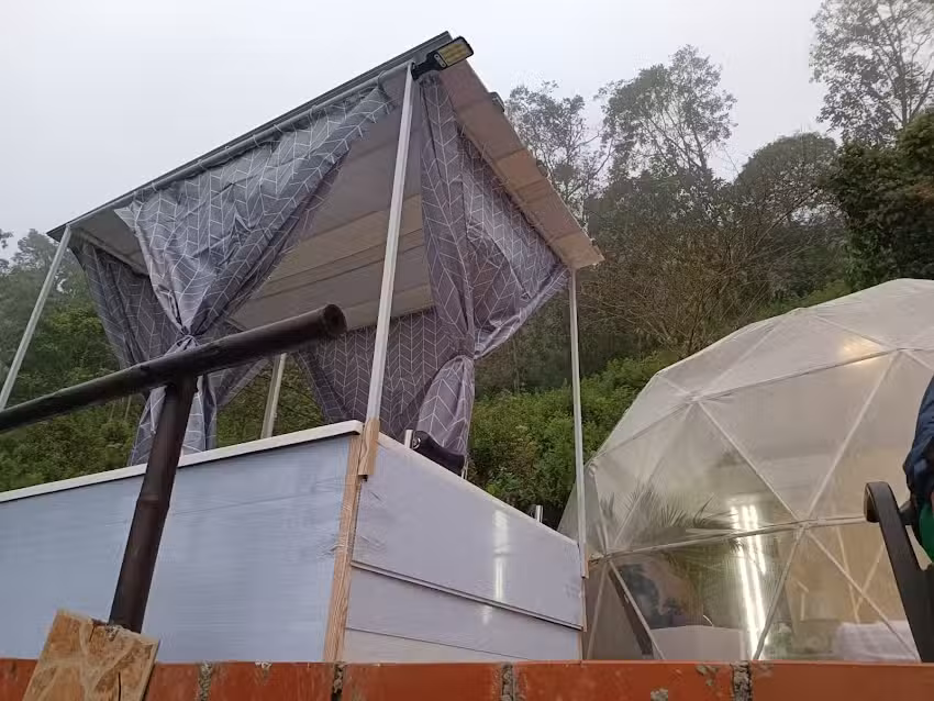 Glamping villa samantha