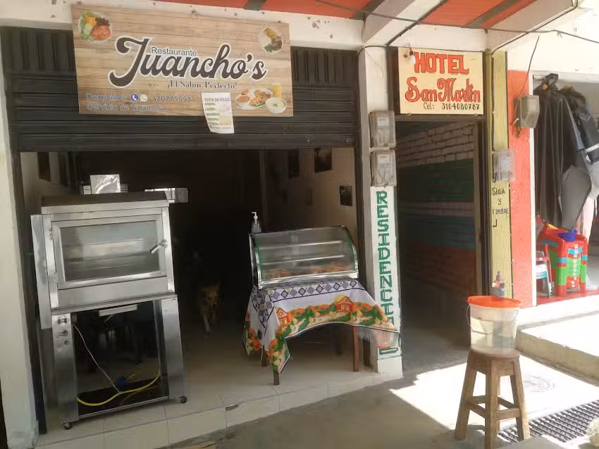 Hotel San Mart&iacute;n, La Vega Cauca.