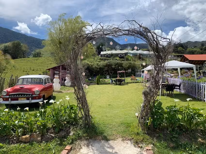 La casita de las flores