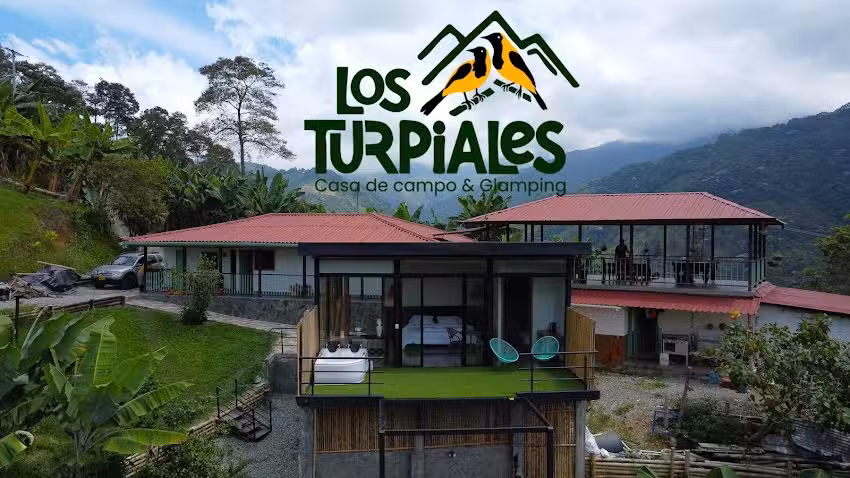 Los Turpiales, casa de campo & glamping