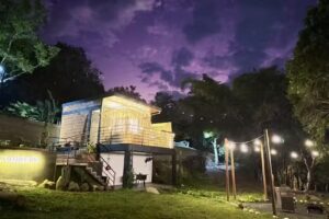 Paso del r&iacute;o Glamping